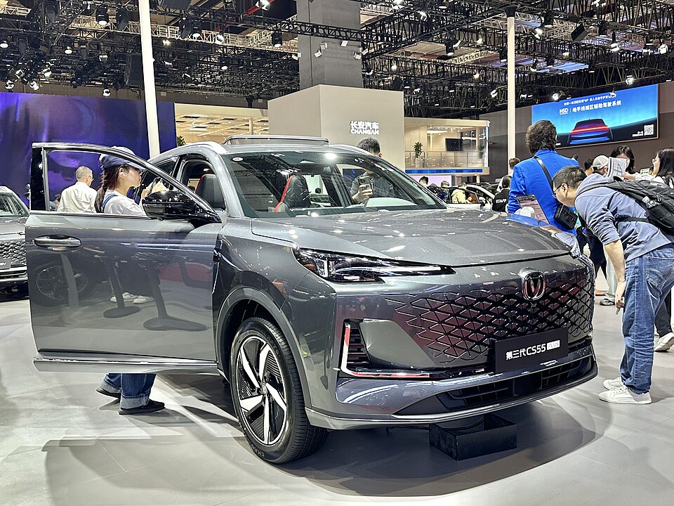 Changan CS55 Plus 2027 — фото на российском рынке
